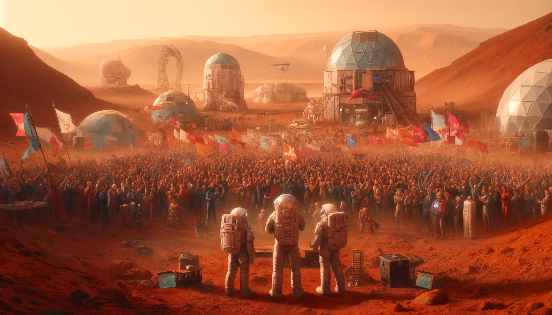 Welcome Martians by S.A. Lombino