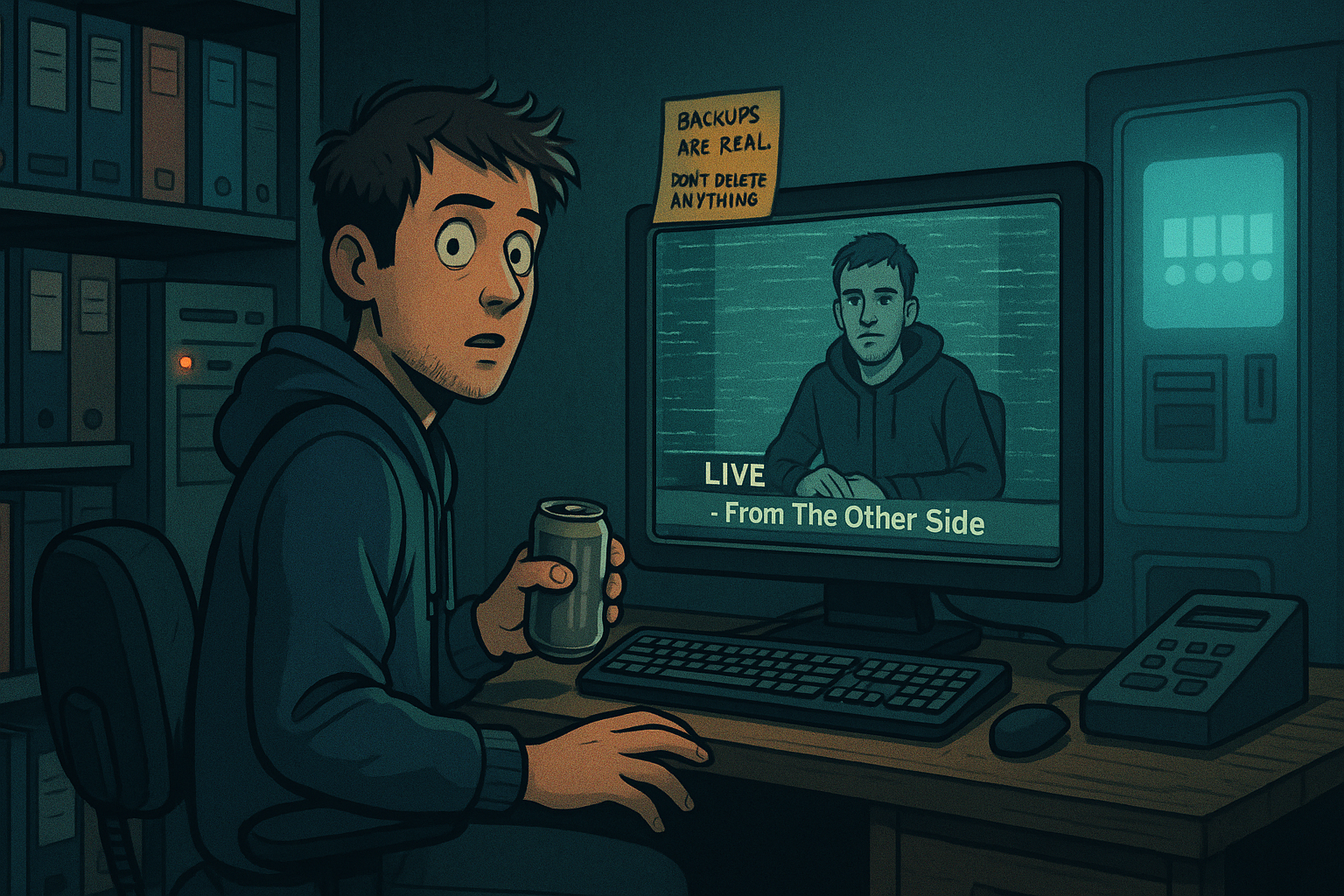 Tales From the Blue Line – The Backup Files