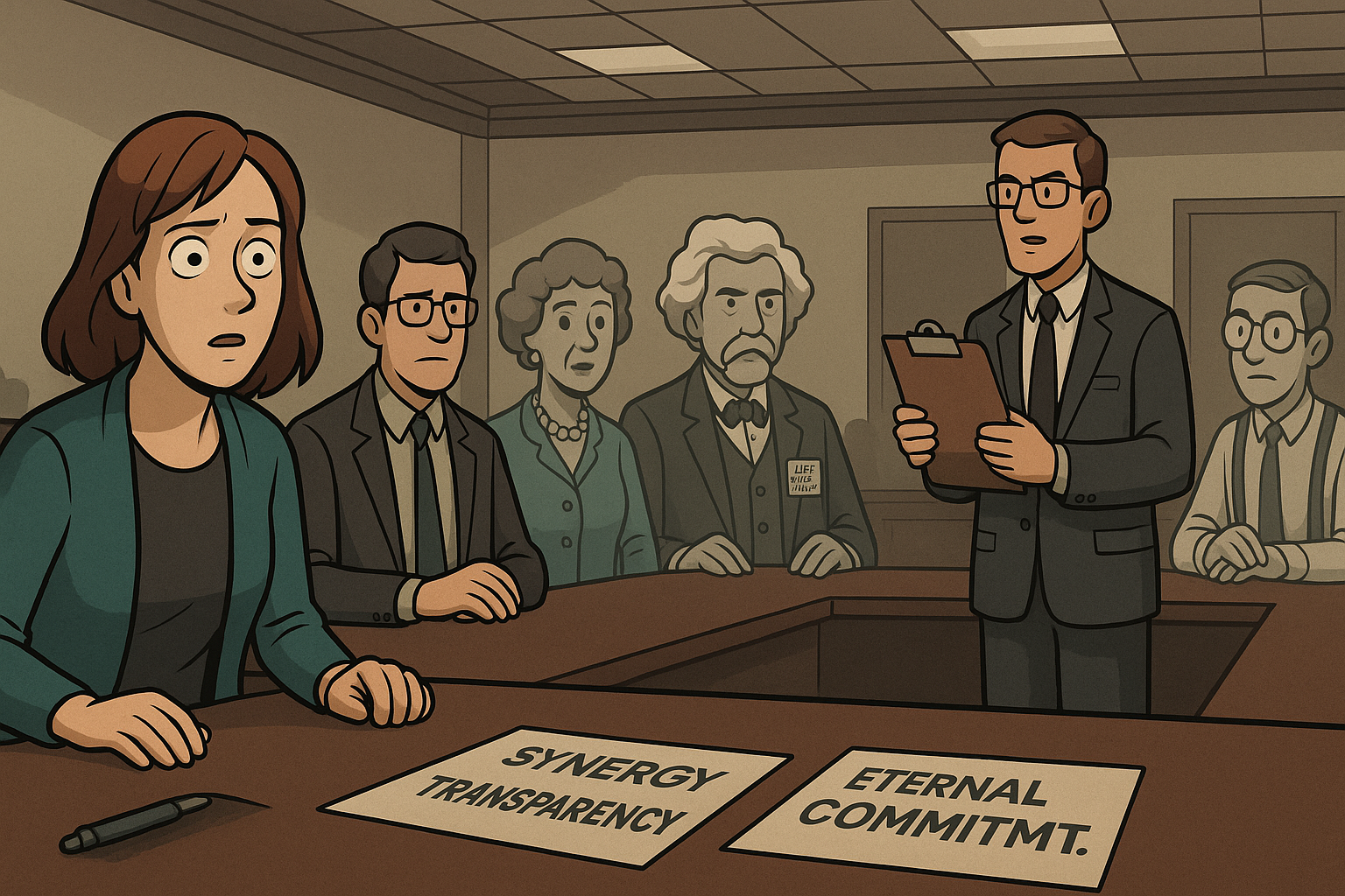 Tales From the Blue Line – Quarterly Meeting of the Damned