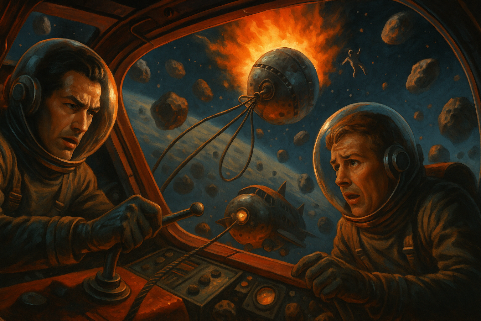 Space-Lane of No-Return By George A. Whittington