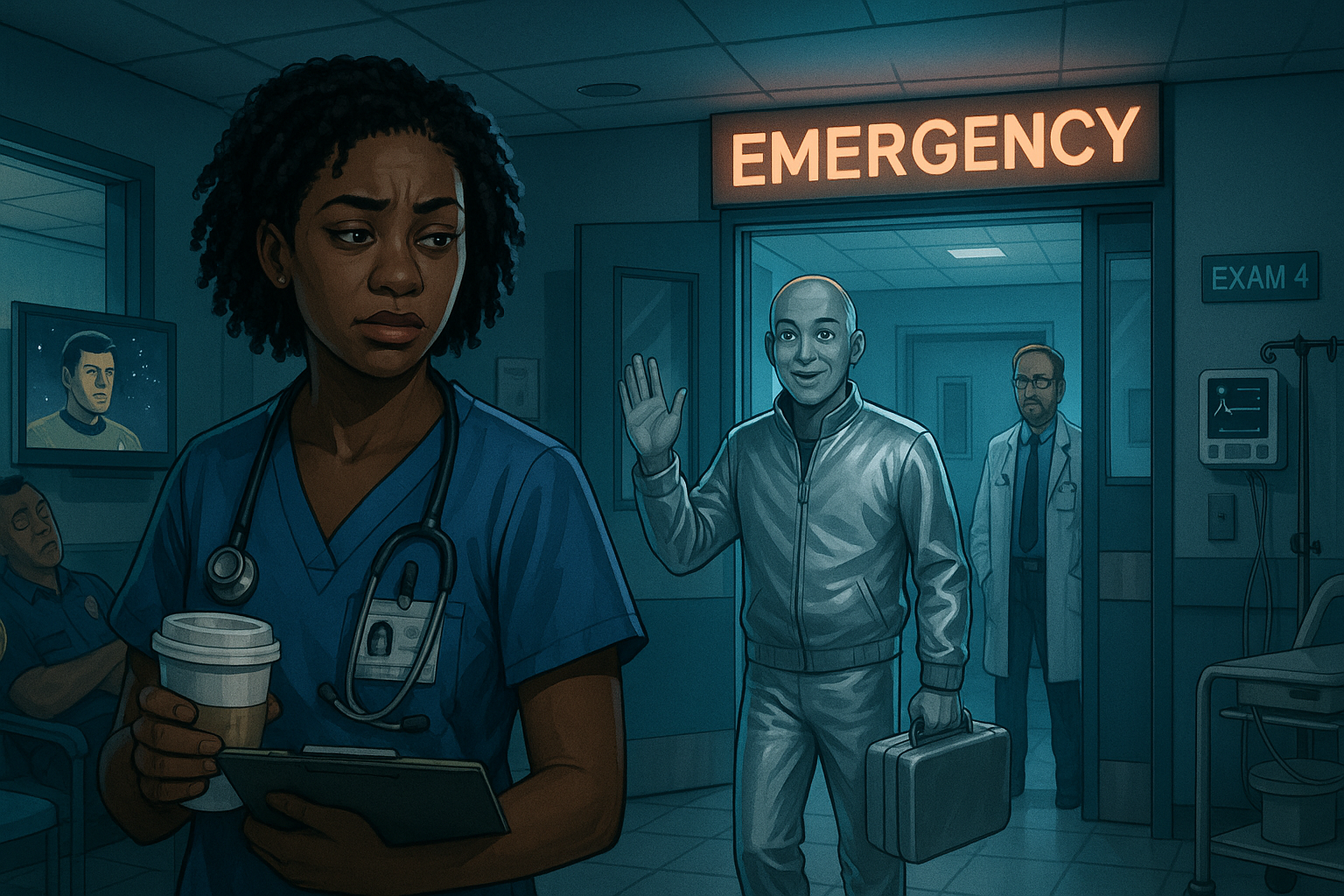 Tales From the Blue Line – Alien Insurance Not Accepted