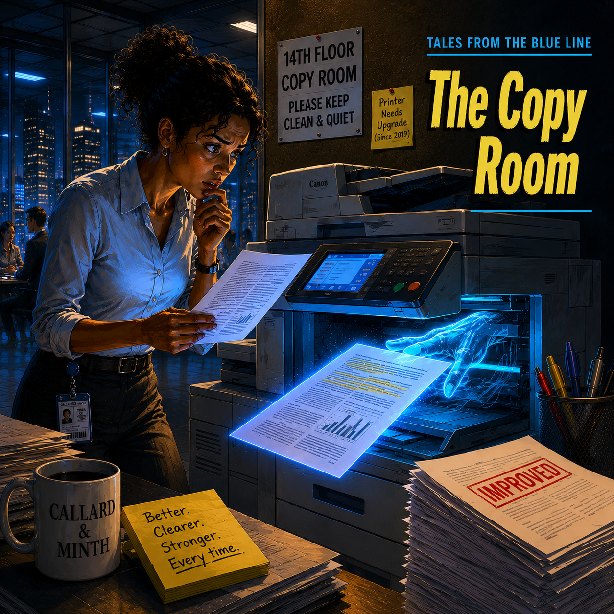 Tales From the Blue Line – The Copy Room