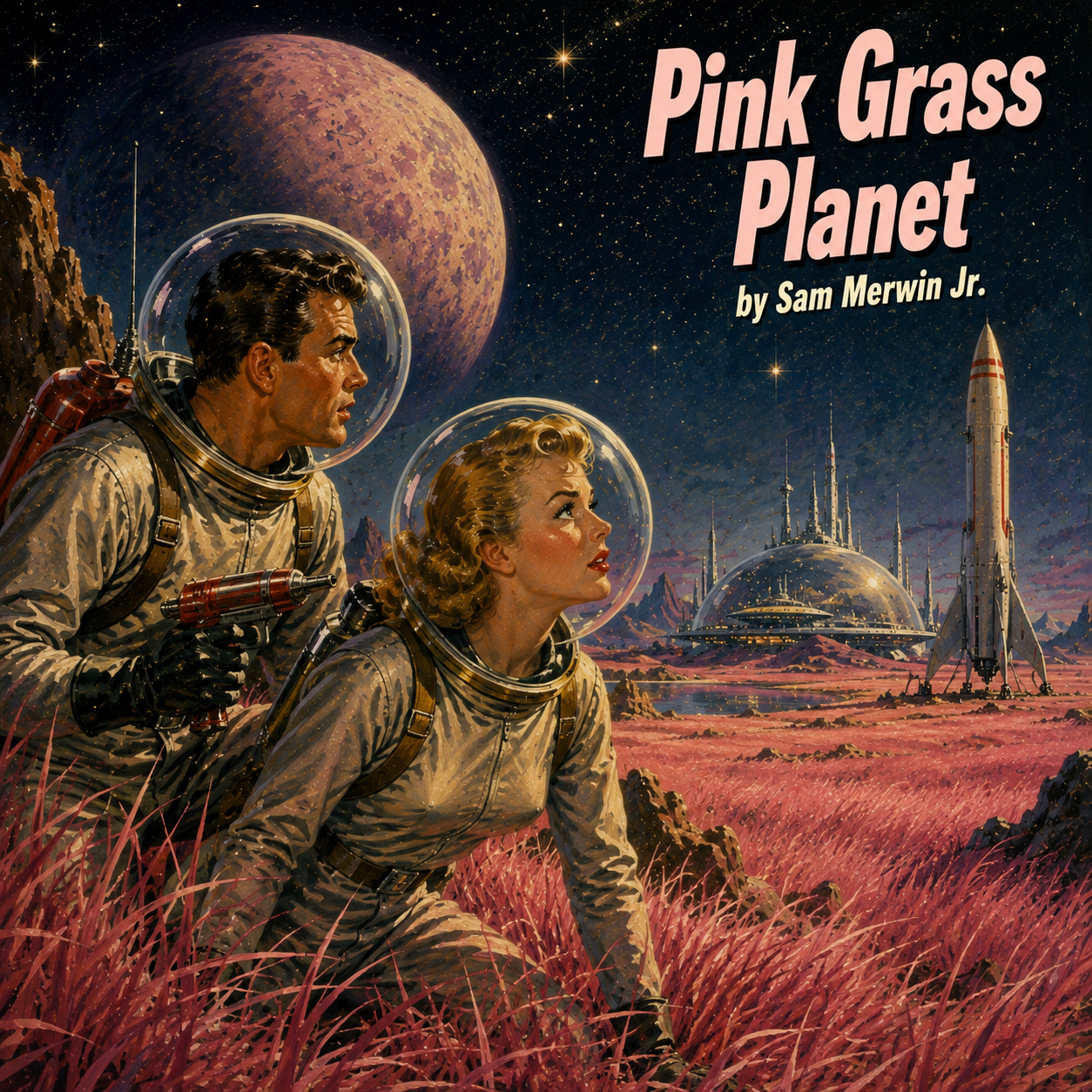 Pink Grass Planet by Sam Merwin Jr.
