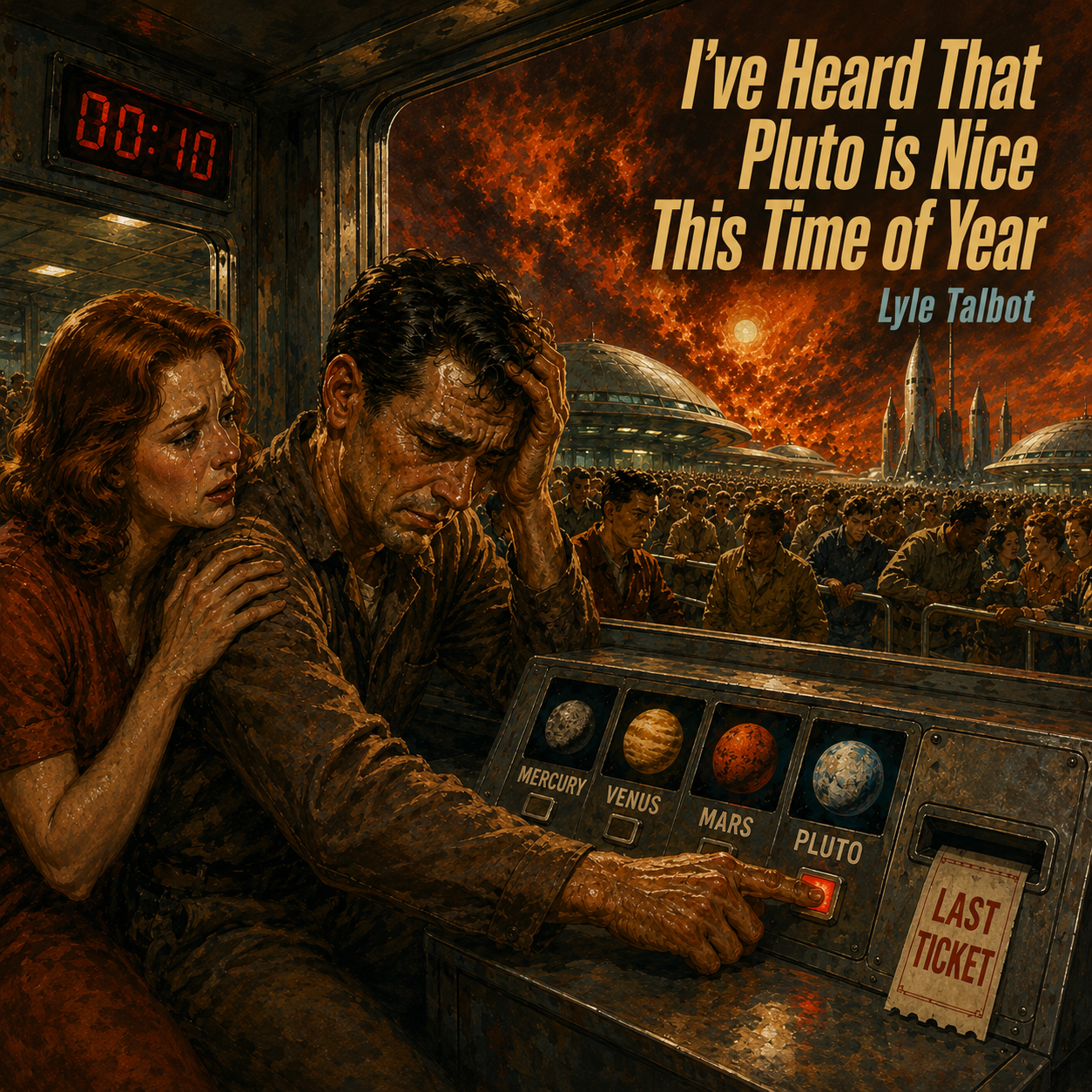 I’ve Heard That Pluto is Nice This Time of Year by Lyle Talbot