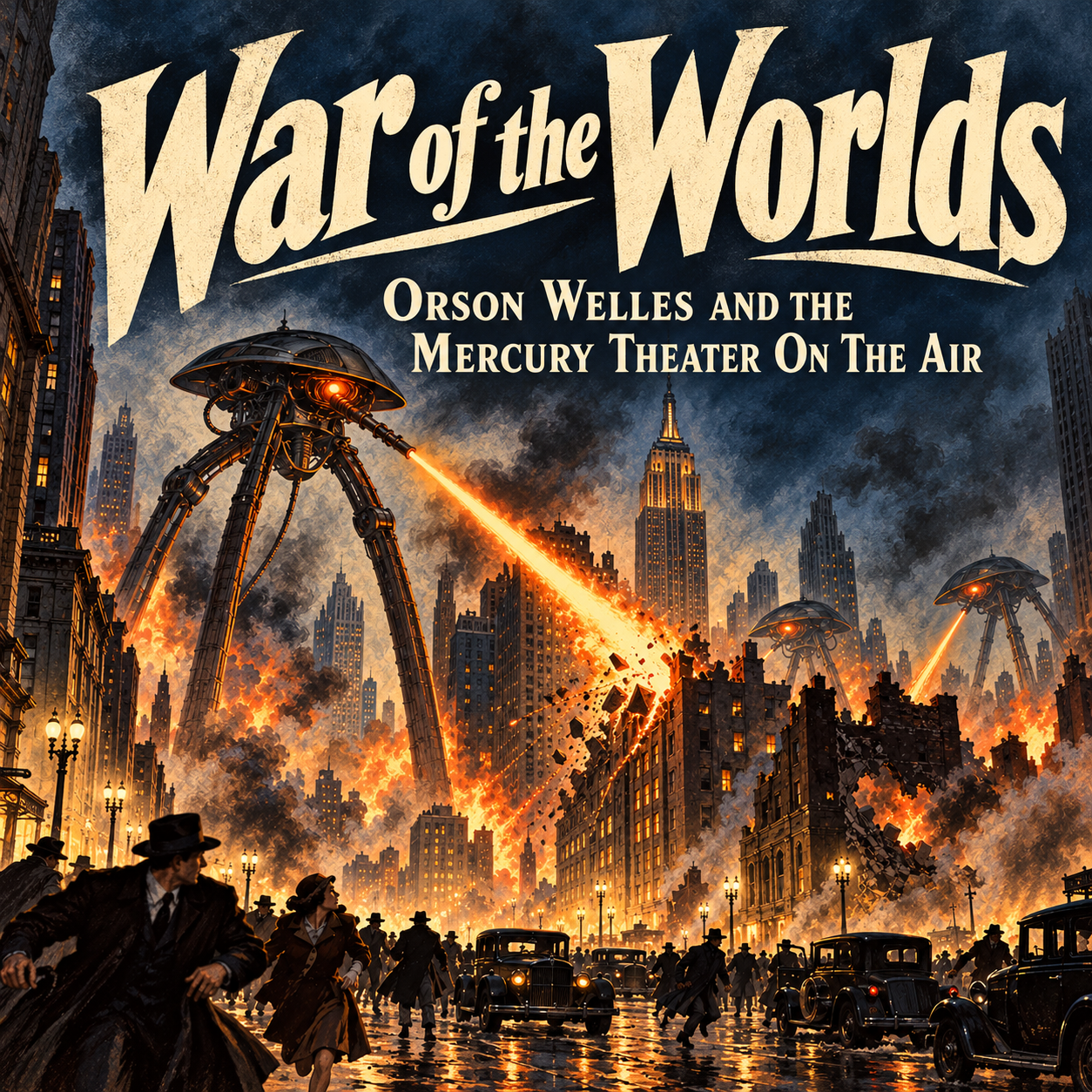 The War of the Worlds by Orson Welles & the Mercury Theater on the Air